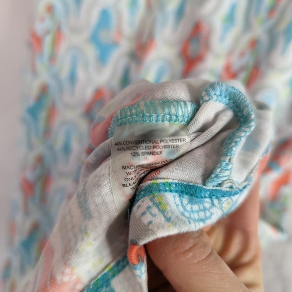 Soybu Tank Dress Black Size Small Racerback Mini Print White Blue - Picture 13 of 13